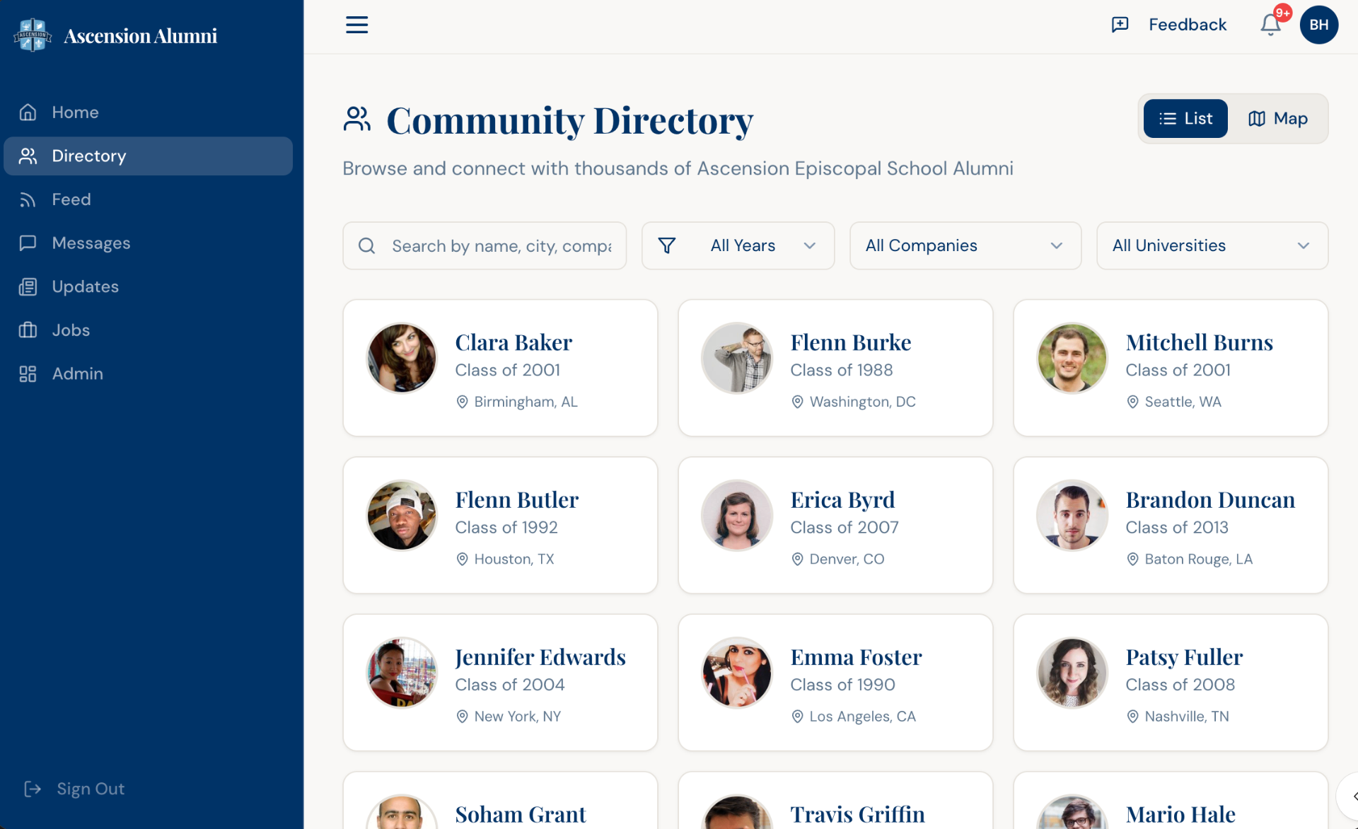 Directory preview